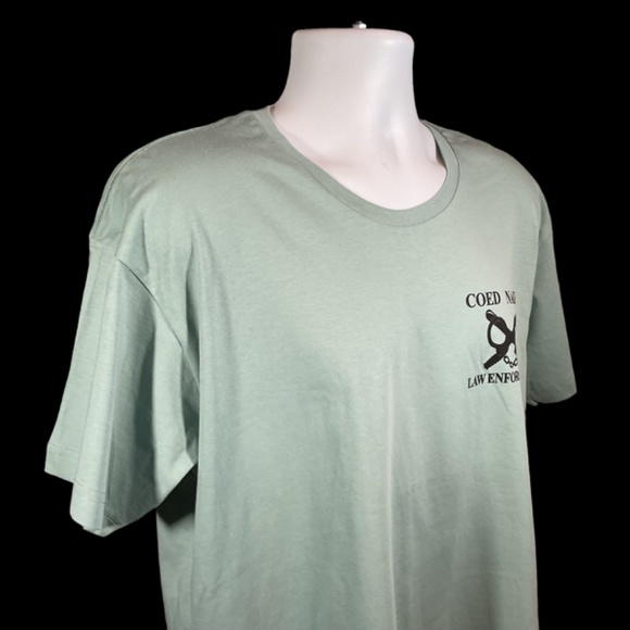 Coed Naked Law Enforcement Graphic Tee Shirt NWOT Men’s SZ L - Picture 5 of 6